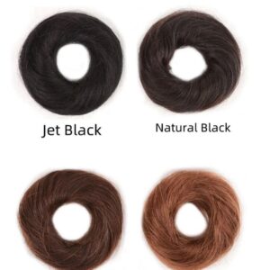 human hair scrunchie