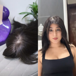 20 inches human hair wig